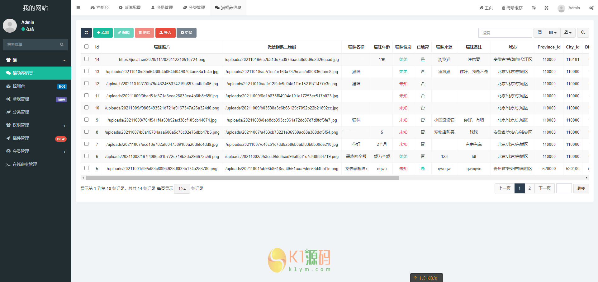 亲测|H5流浪宠物领养完整运营源码下载插图1