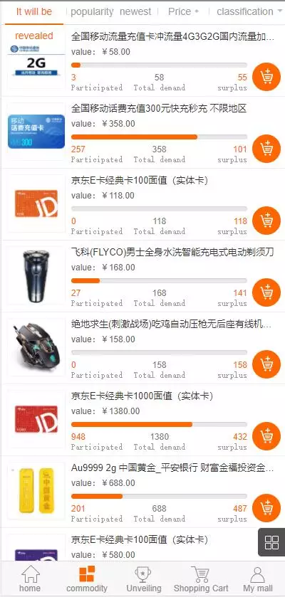 英文版云购商城插图