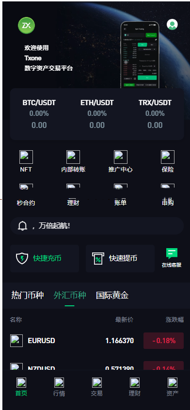 多语言dapp综合交易所/币币/合约/秒合约/u本位/外汇/贵金属黄金/虚拟币/ai量化/理财/申购/NFT铸币/DEFI挖矿/借贷/全开源【亲测源码】插图