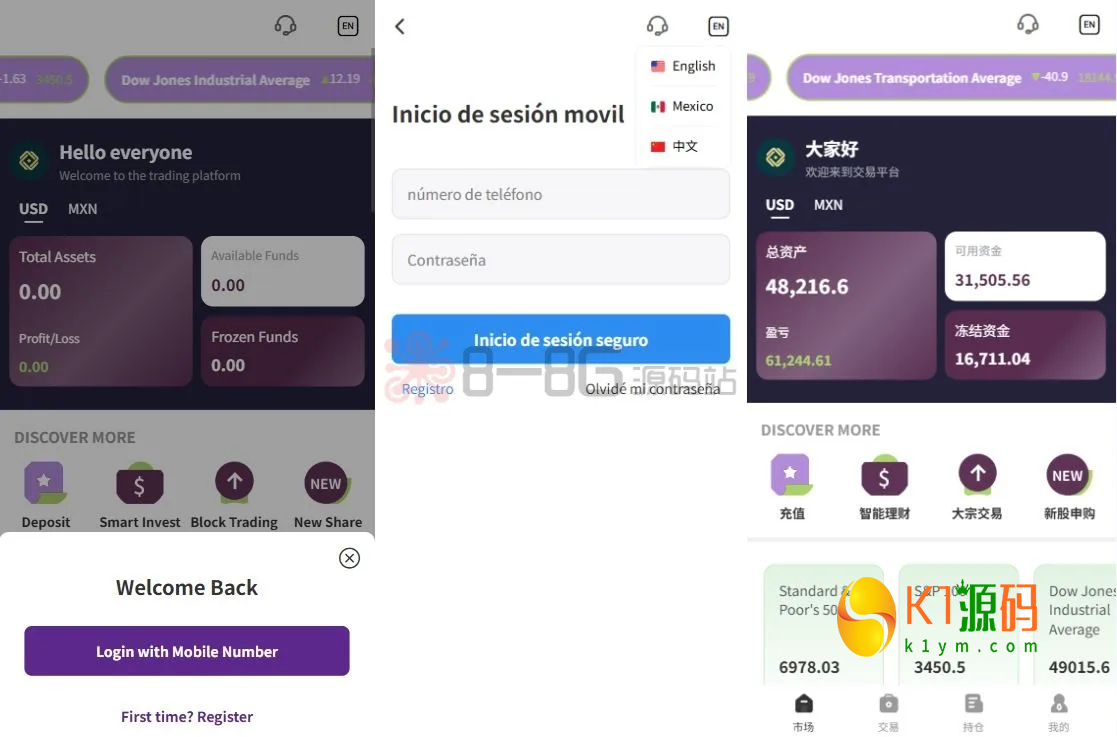 2026顶级海外股票交易系统源码uniapp+FastAdmin全开源、深度集成大宗交易/IPO新股认购与多级分佣体系插图