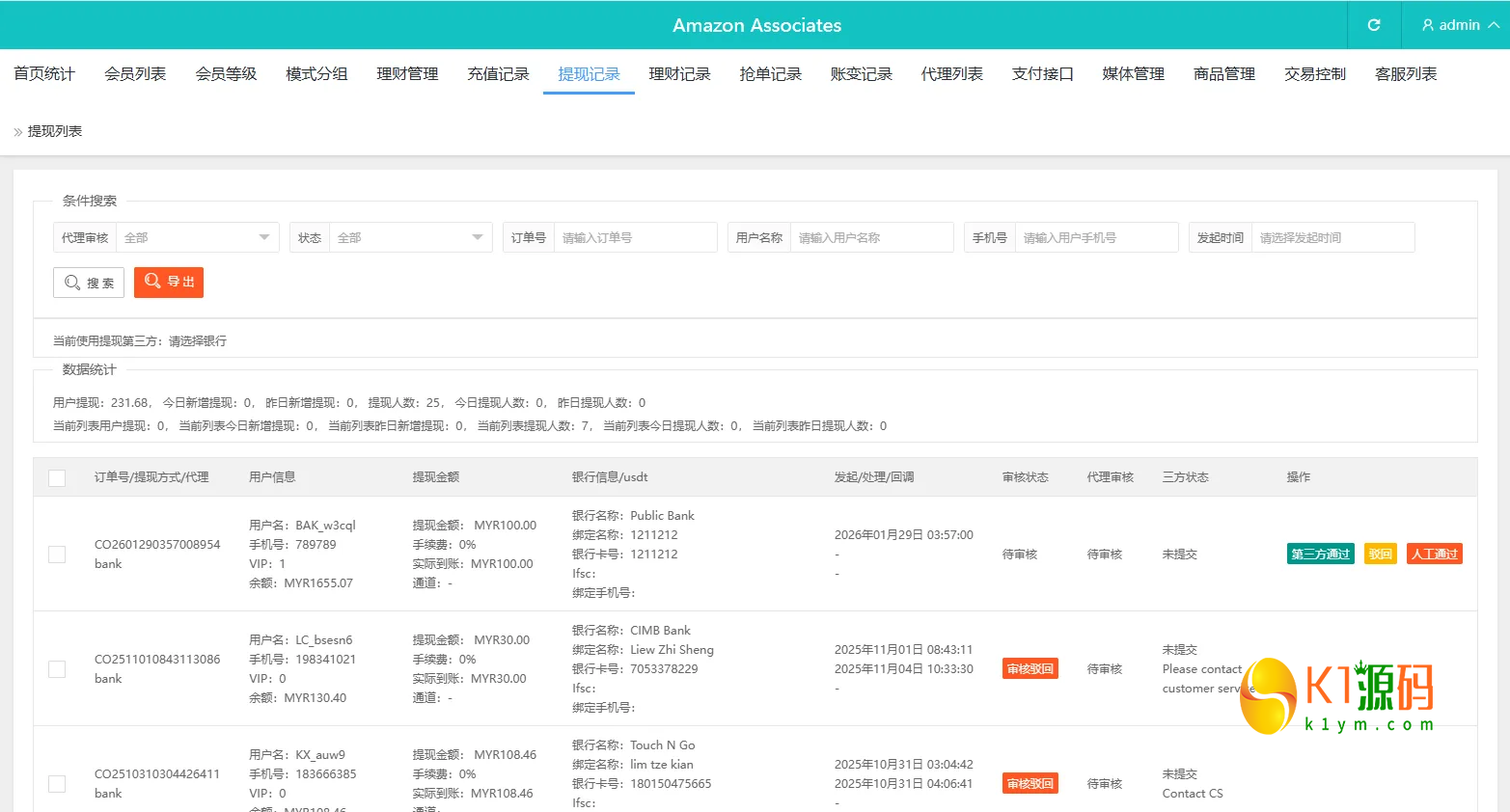 2026全新eMAG奢饰品抢单系统源码/VUE+PHP开源多语言刷单平台、支持卡单/打针/信誉分体系插图8