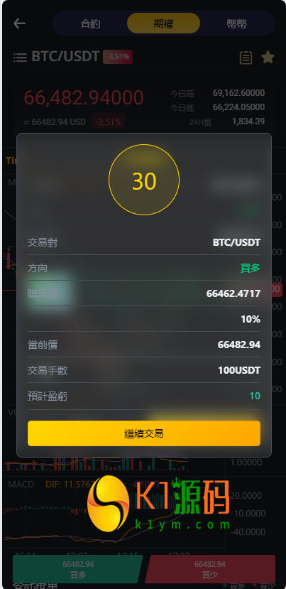 跟单交易所源码/现货/期权/杠杆合约可控/借贷/nft/申购/理财/挖矿/综合交易所源码【完整运营】插图9
