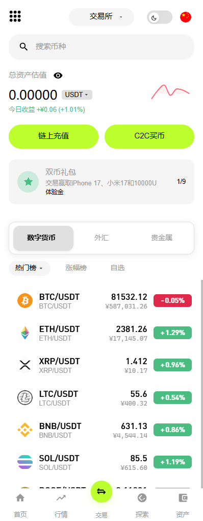 全新二开多语言dapp交易所/综合交易所/外汇/贵金属/虚拟币/华硕二开/仿欧意okx/全开源【亲测源码】插图13