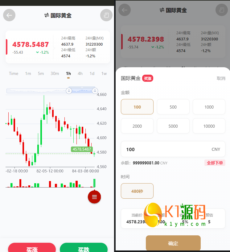 全新二开多语言期货外汇贵金属综合交易所平台开源源码【亲测源码】插图3