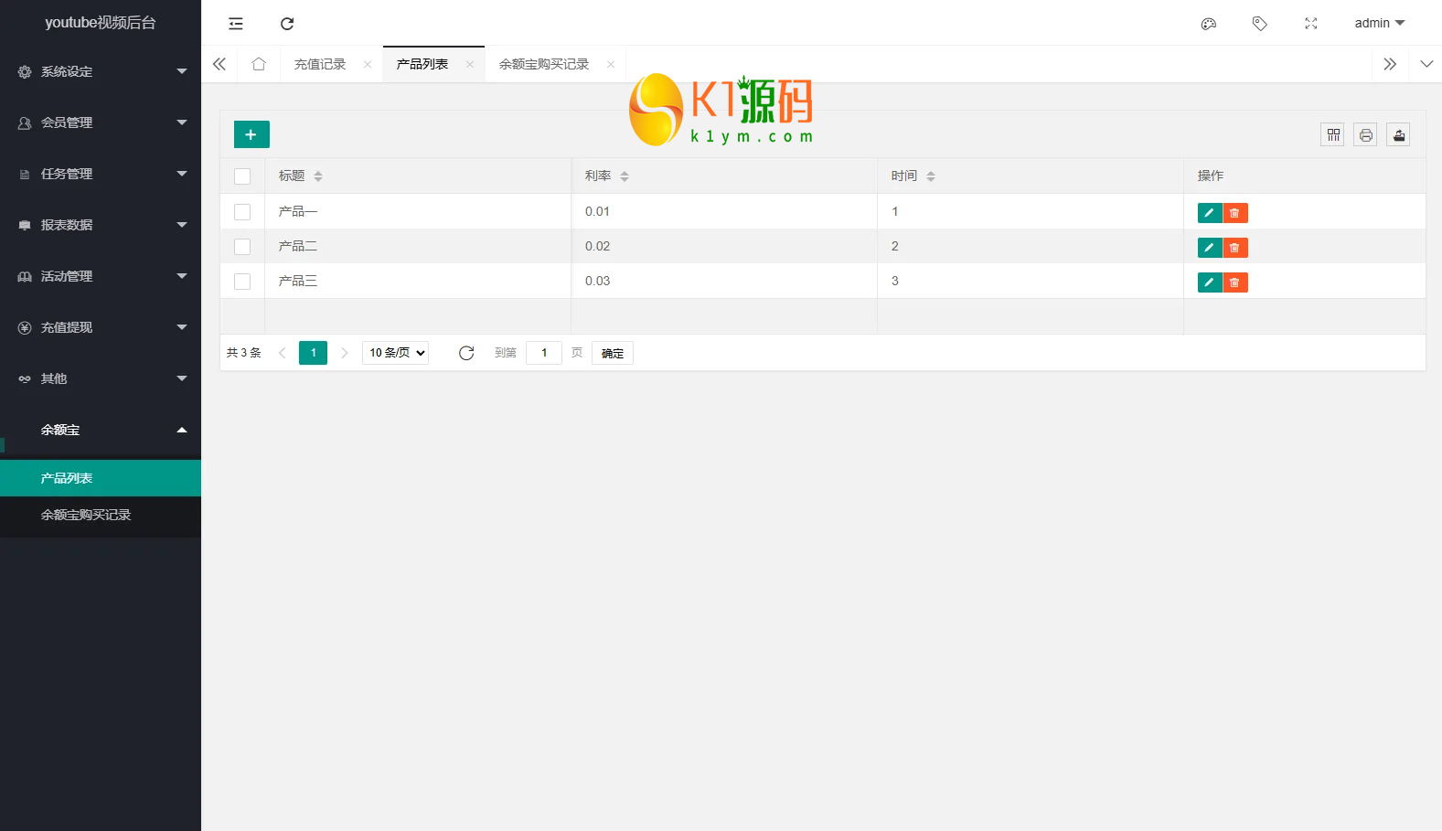 多语言视频任务系统/VIP任务/视频返利/余额宝/前端VUE插图9