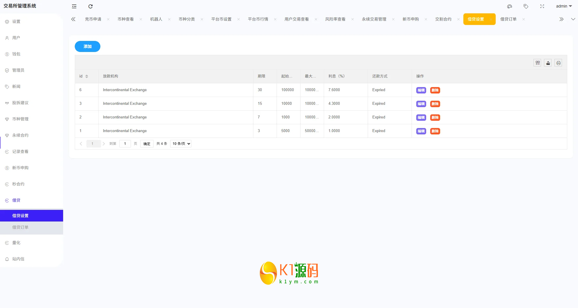 Uniapp+PHP多语言综合交易所系统/外汇/期货/虚拟币/量化/申购源码插图15