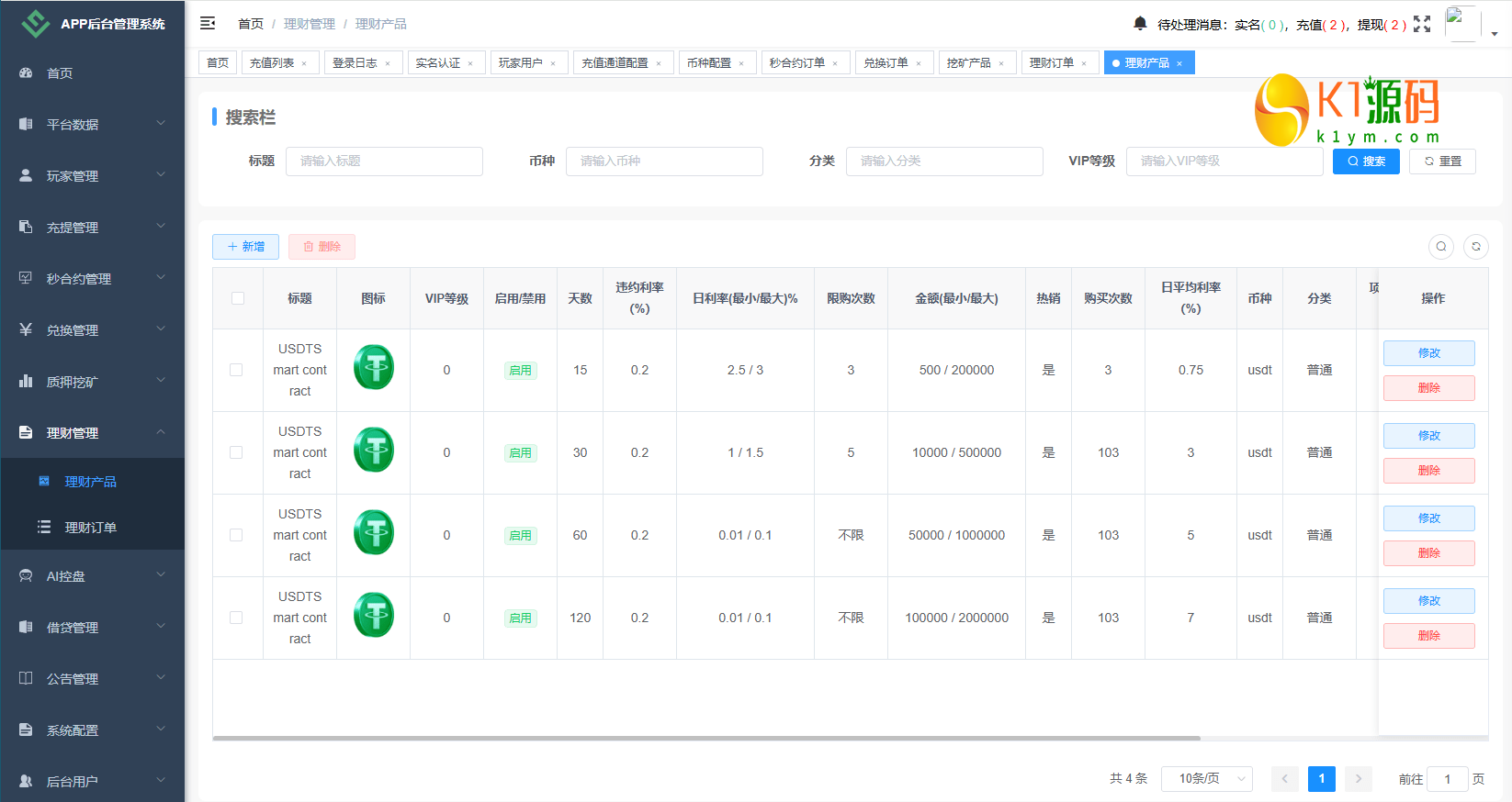 海外DAPP秒合约交易所/Crypto交易所/理财/质押/贷款插图21