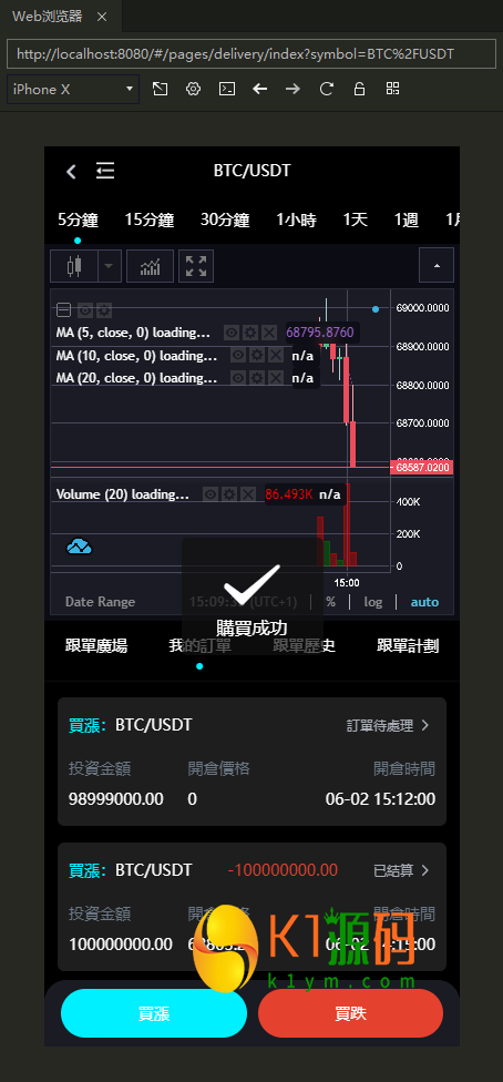 全新UI10国多语言跟单系统,永续期权合约,交易所源码【完整修复】插图6
