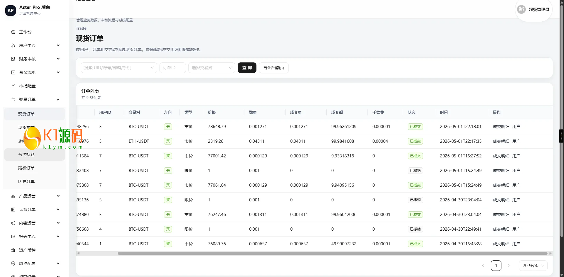 React 18仿欧易交易所源码现货合约NFT外汇AI量化DAPP区块链JAVA源码插图11