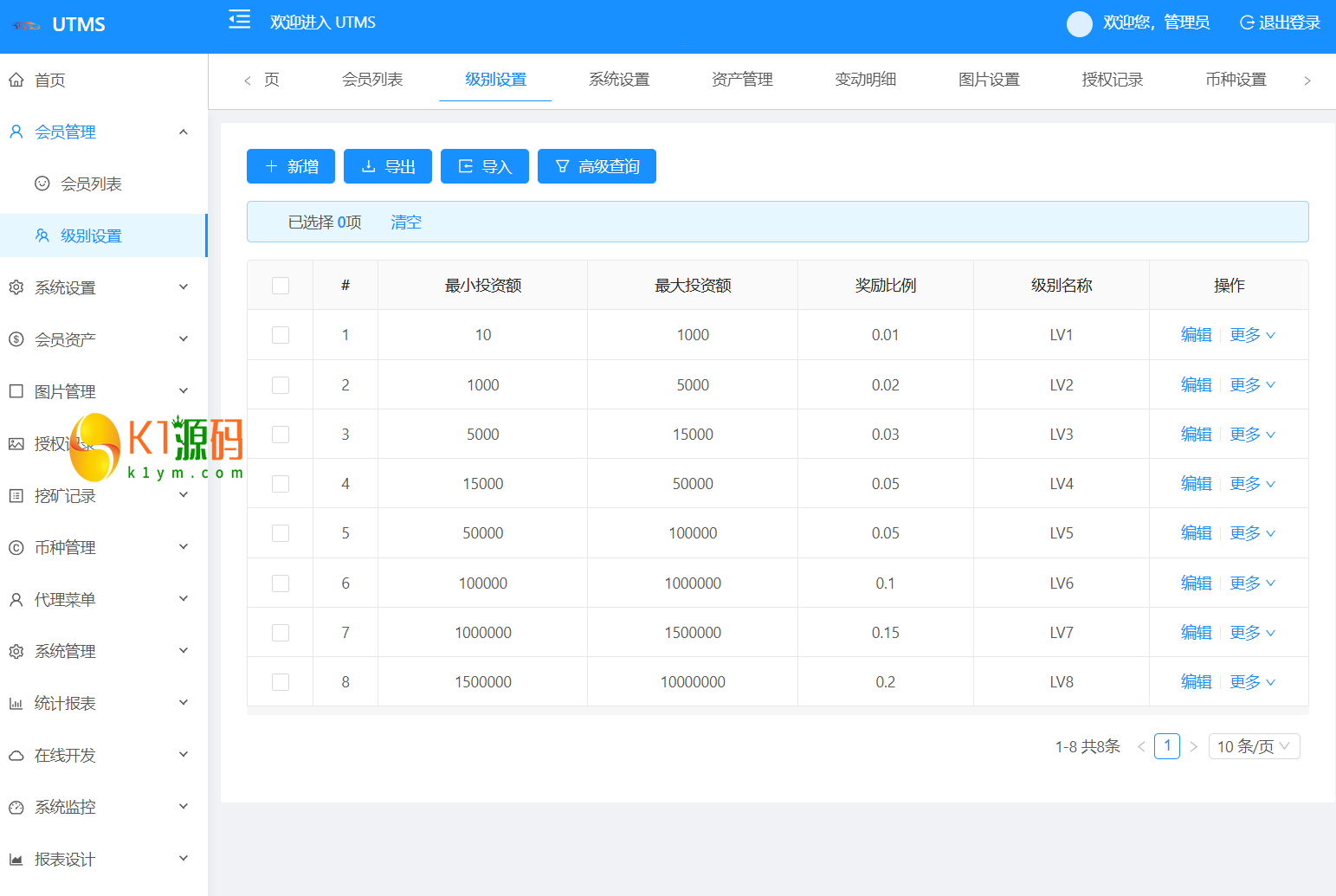 多语言dapp质押理财生息授权钱包秒U源码开源版【亲测源码】插图4