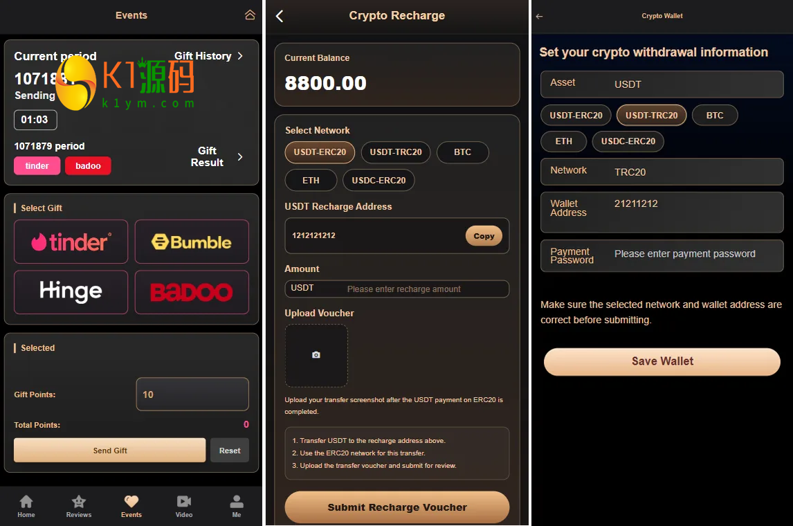 VUE+PHP新版欧美空降系统源码同城任务信用分彩票预设插图