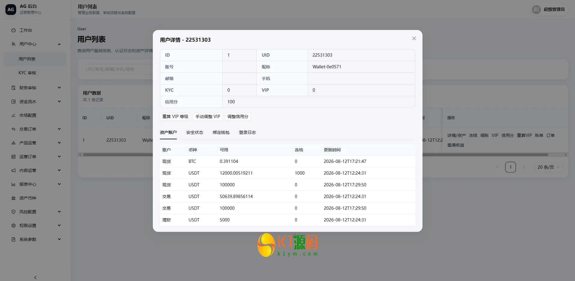 VUE+JAVA多语言综合交易所源码DAPP合约模拟账户量化跟单借贷插图12
