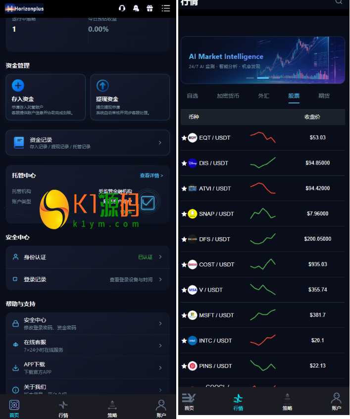 AI量化交易全新二开多语言开源版交易所源码插图3