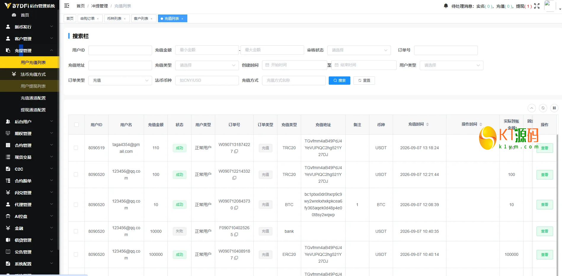 多语言JAVA交易所系统源码/前端VUE服务端JAVA/合约期权/行情控制插图9