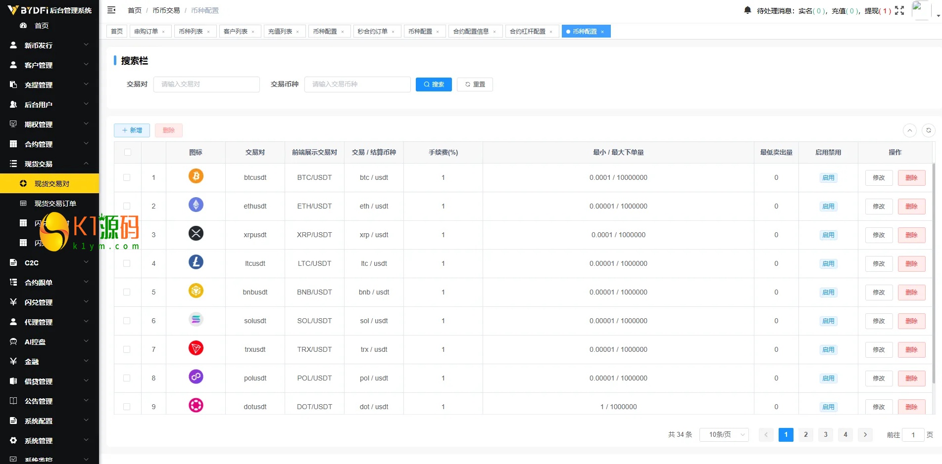 多语言JAVA交易所系统源码/前端VUE服务端JAVA/合约期权/行情控制插图13