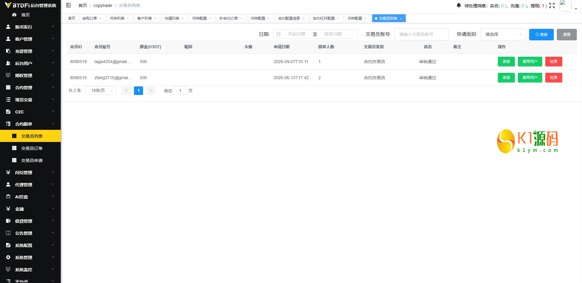 多语言JAVA交易所系统源码/前端VUE服务端JAVA/合约期权/行情控制插图14