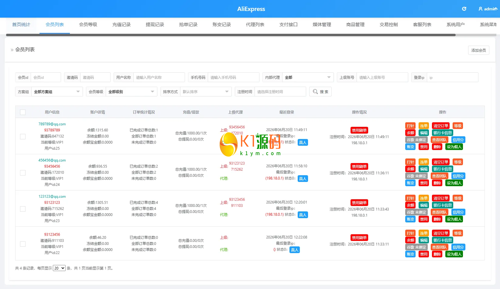VUE+PHP海外TIKTOK抢单刷单系统源码开发详解——60关卡任务与打针机制实现插图6