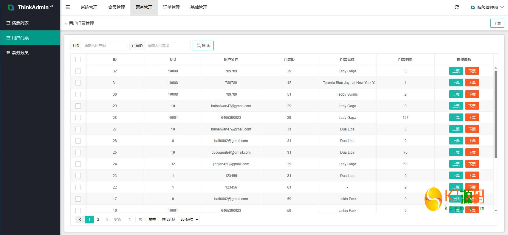 多语言票务买卖互助系统源码/上票下票/门票价格控制/门票回收插图6