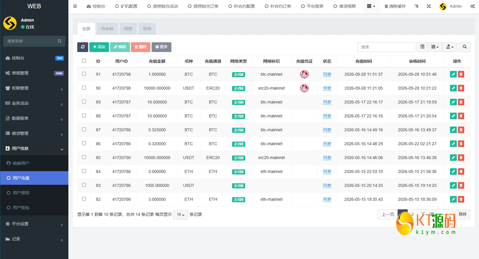 前端VUE+PHP多语言DAPP交易所源码秒合约交易质押贷款插图10