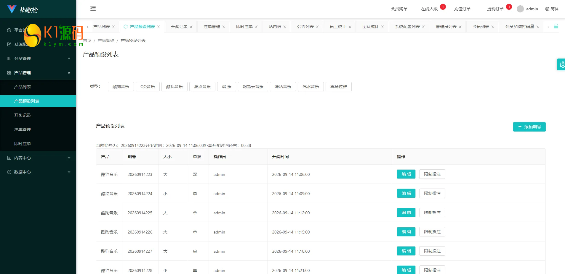 音乐打榜伪商城系统源码/订单自动匹配/打码/代理后台插图12