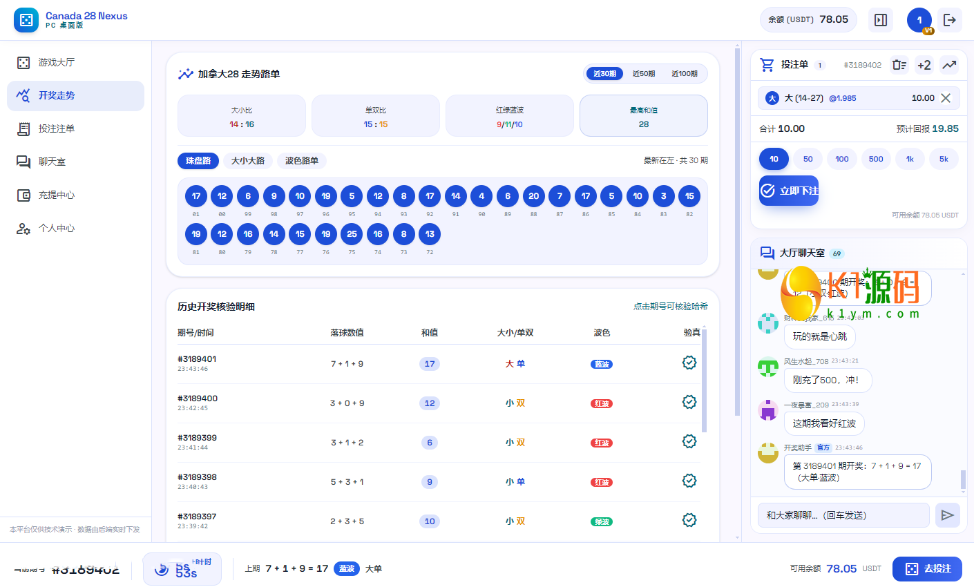 加拿大28竞猜游戏开源源码【亲测源码】插图5